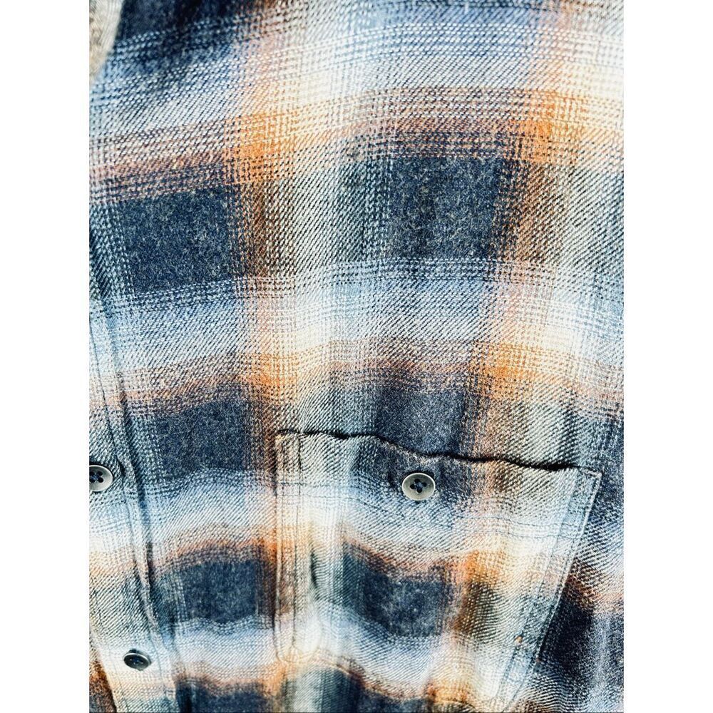 Flag & Anthem XXL Long Sleeve Button Down Plaid Flannel - Picture 3 of 4
